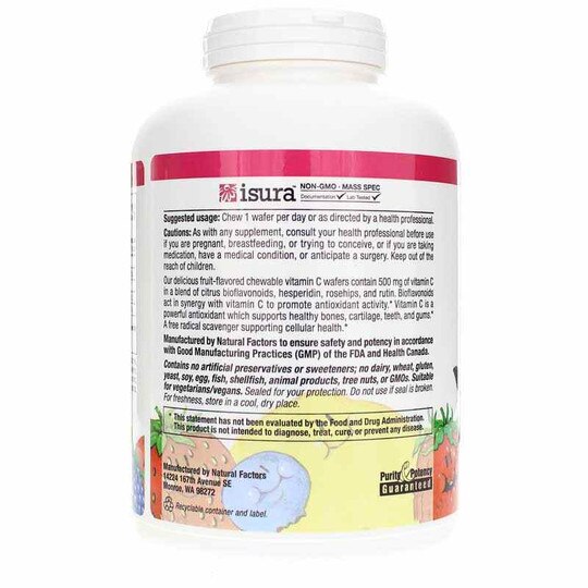 C-500 Mg Natural Fruit Chew, NF